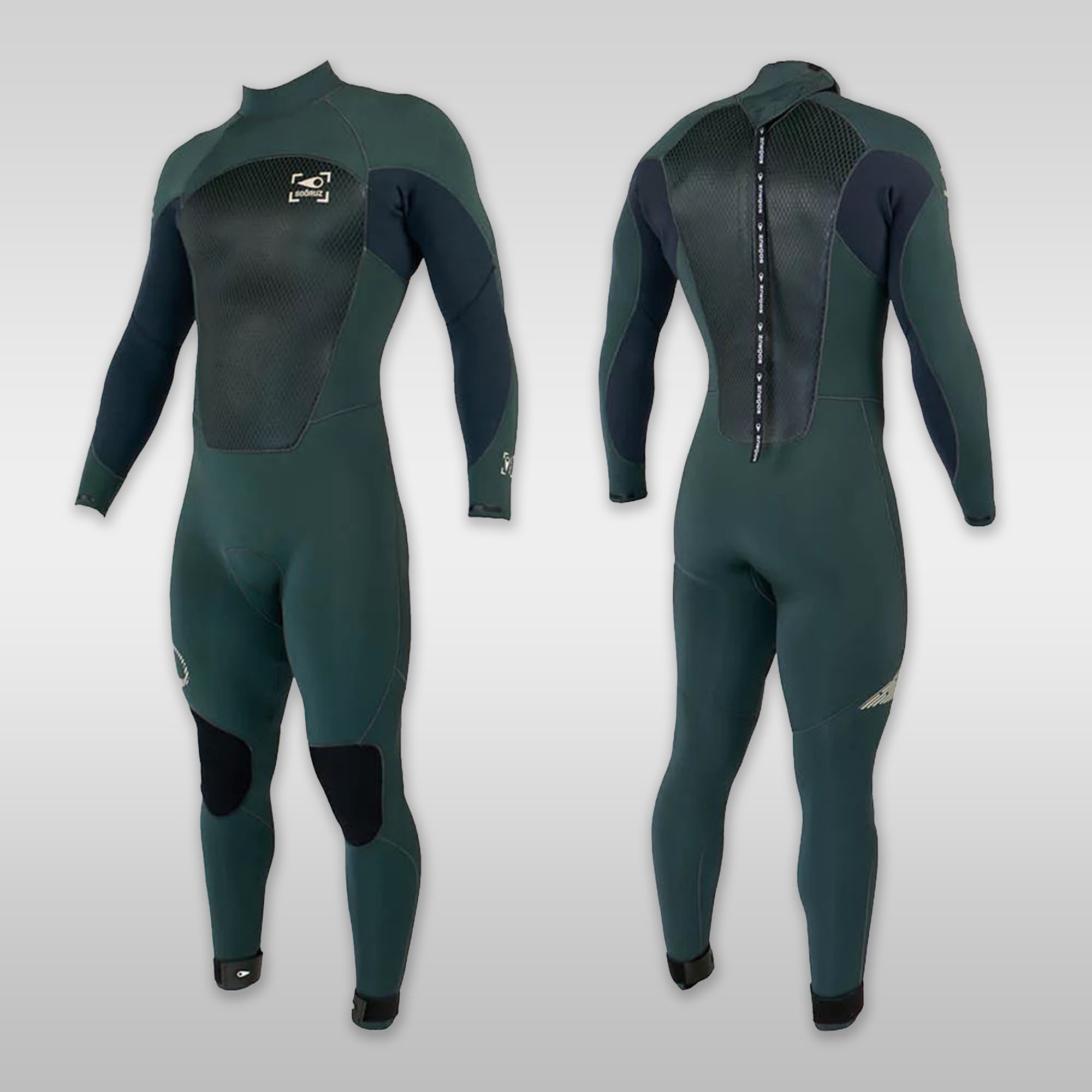 Soöruz GURU WIND Back-Zip Army 5/4 5/4 mm Soöruz